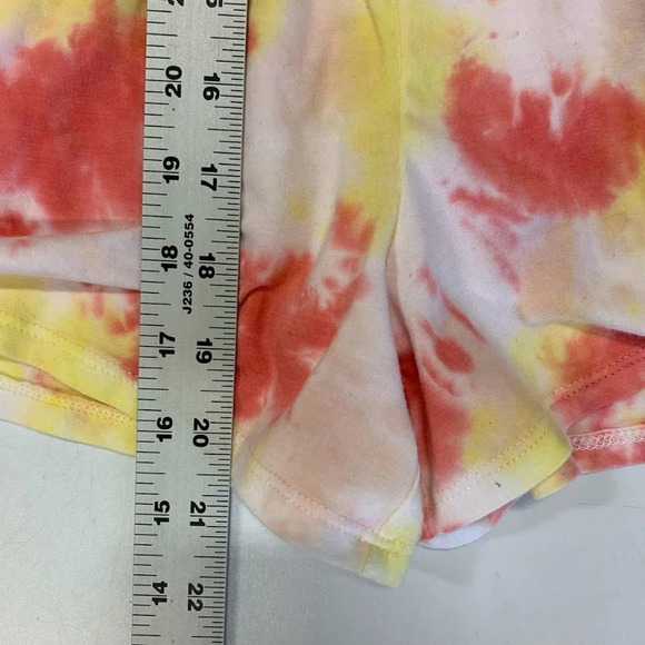 Tucker + Tate Kids' Tie Dye Romper In Pink- Yellow Tie Dye Size 6 NWT - Picture 11 of 11